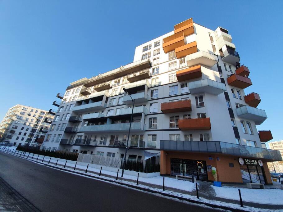 Home Apartament Metro Mlociny 97 Varsovia Exterior foto